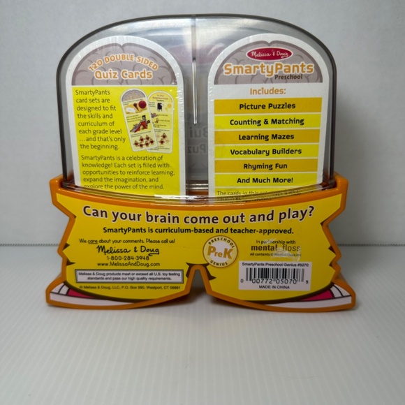 Melissa & Doug Smarty Pants Pre-Kindergarten Educational Questions NEW - Picture 2 of 5